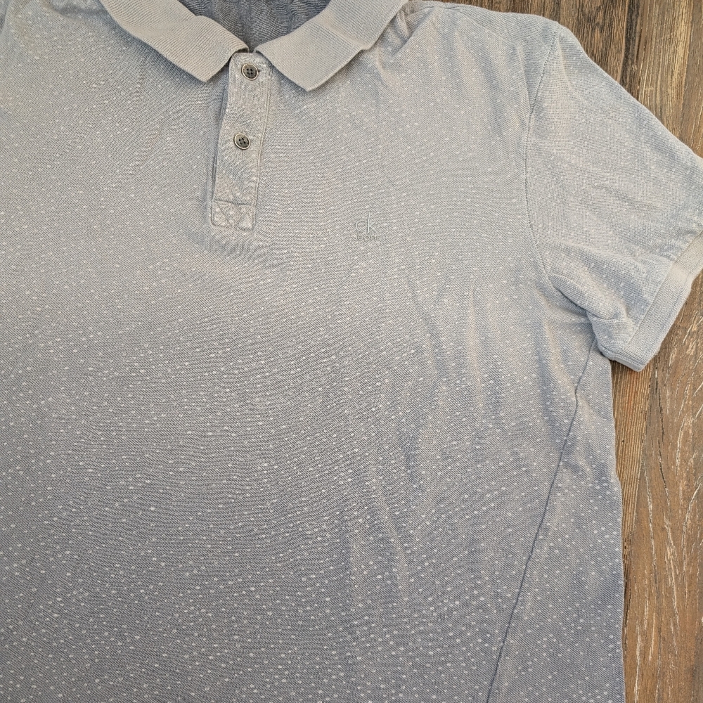 Calvin Klein gray Polo Shirt